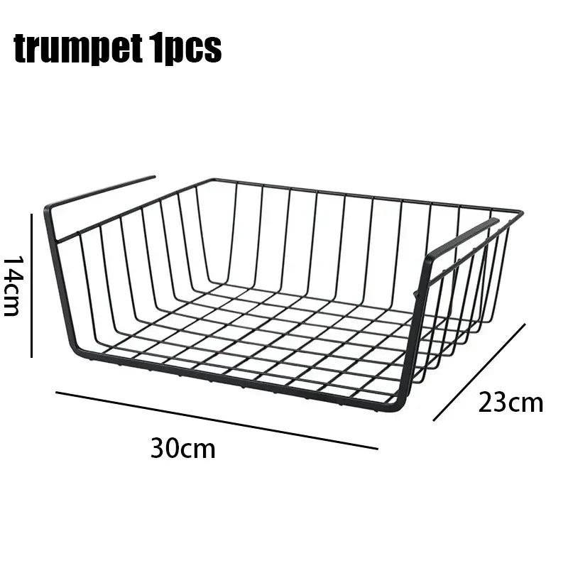 Clamp-On Under Storage Rack