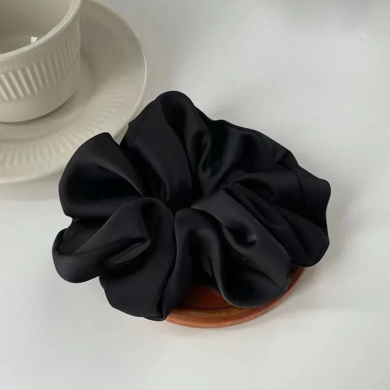 Silk Bloom Scrunchies