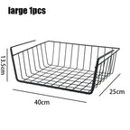 Clamp-On Under Storage Rack