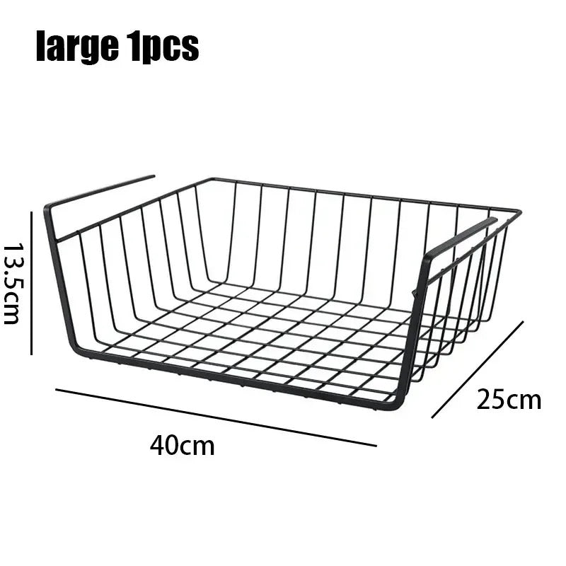 Clamp-On Under Storage Rack