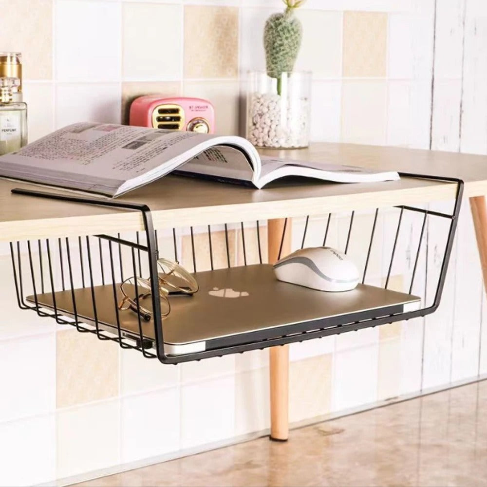 Clamp-On Under Storage Rack