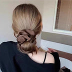 Silk Bloom Scrunchies