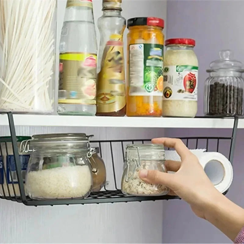 Clamp-On Under Storage Rack
