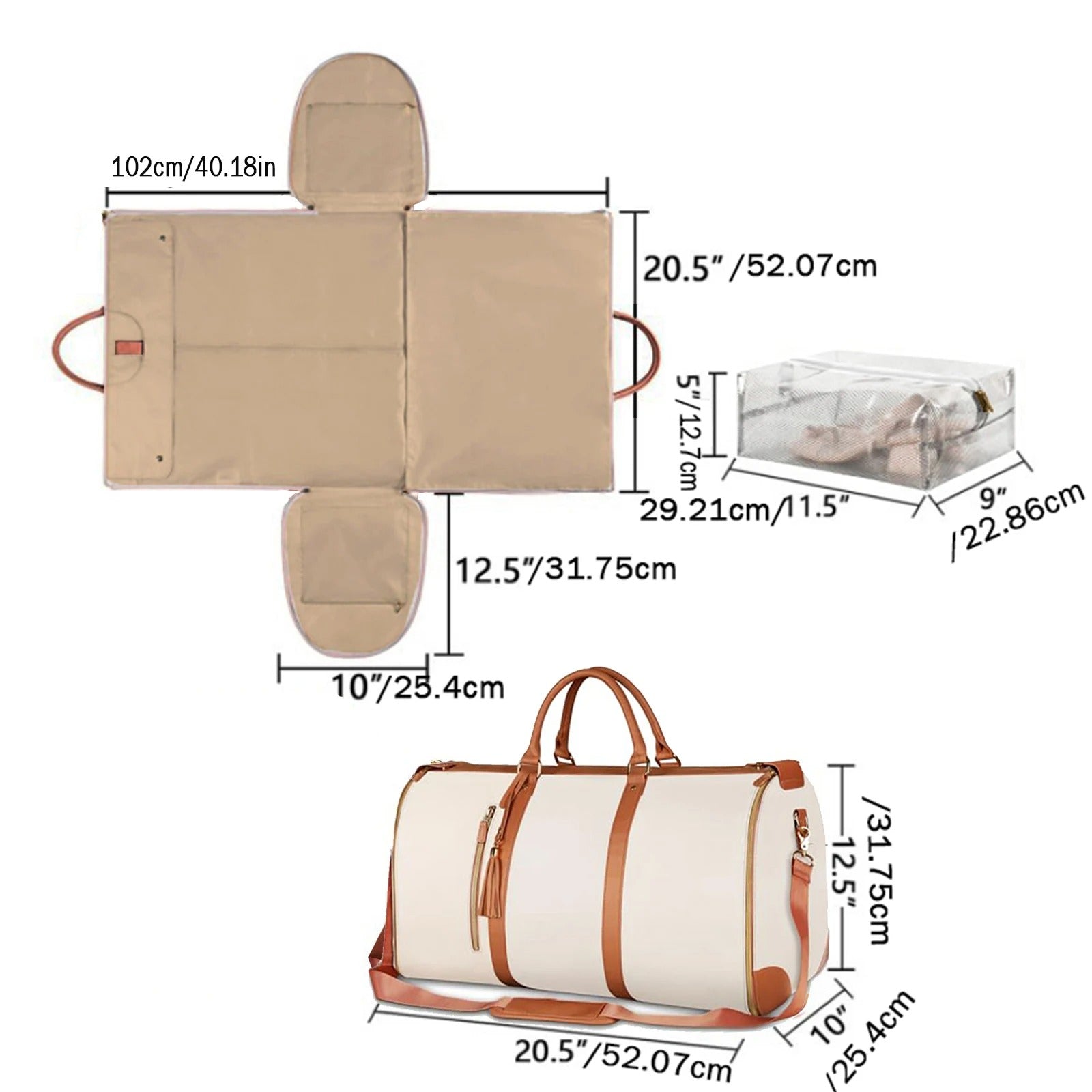 Jet Her Travel Duffle Bag
