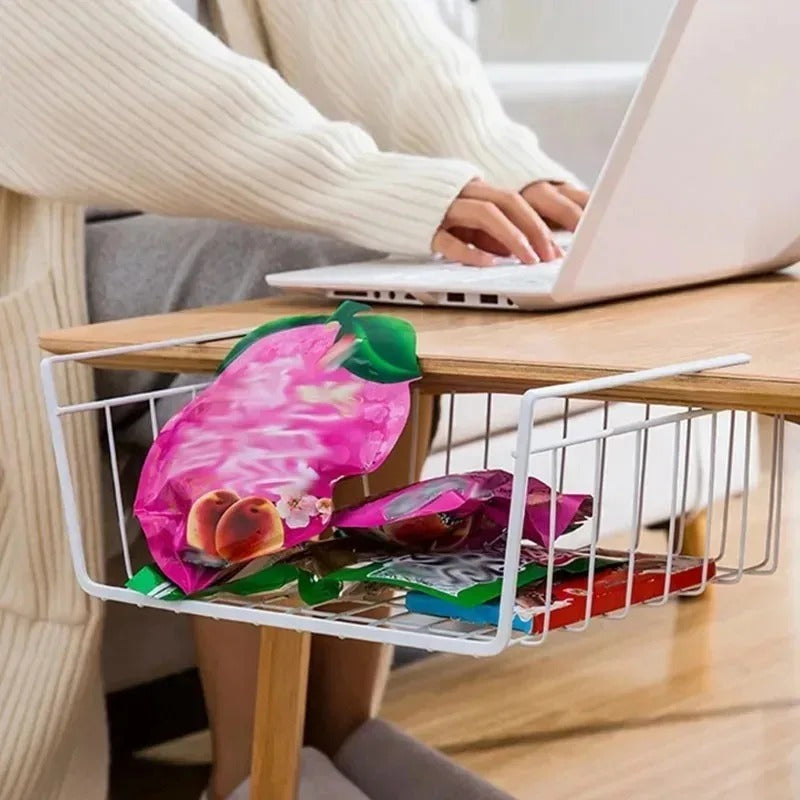 Clamp-On Under Storage Rack