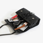 Dusk Croc Luxe Chain Bag
