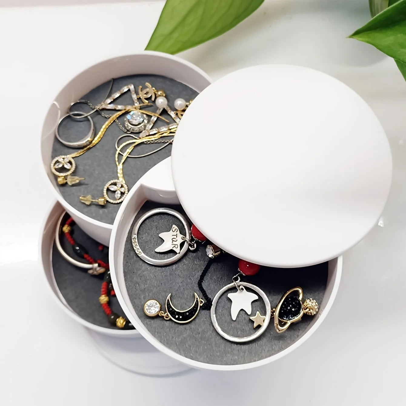 Halo Stack Jewelry Box