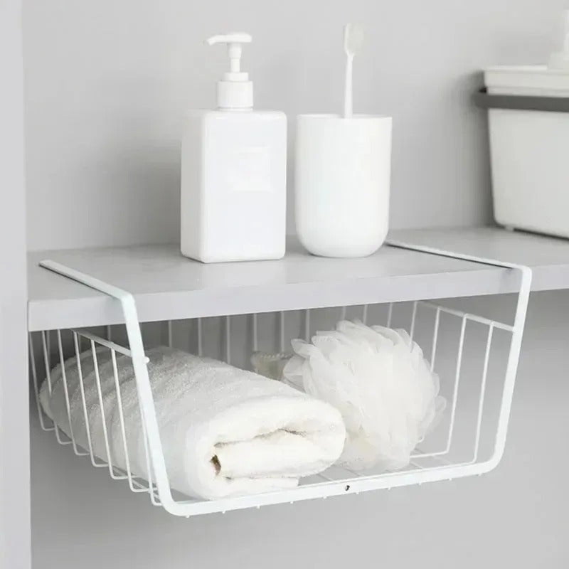 Clamp-On Under Storage Rack