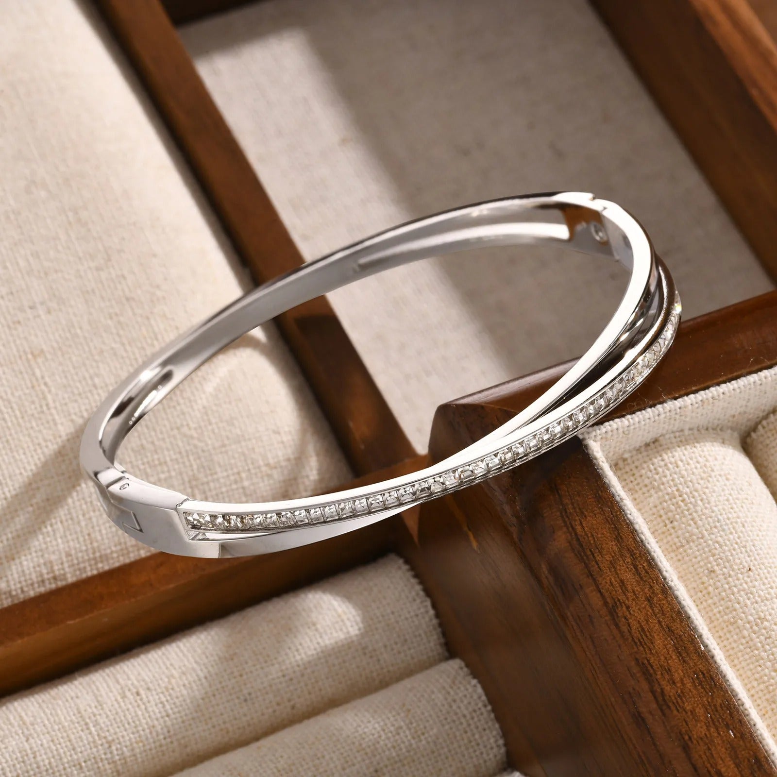Celeste Diamond Bangle