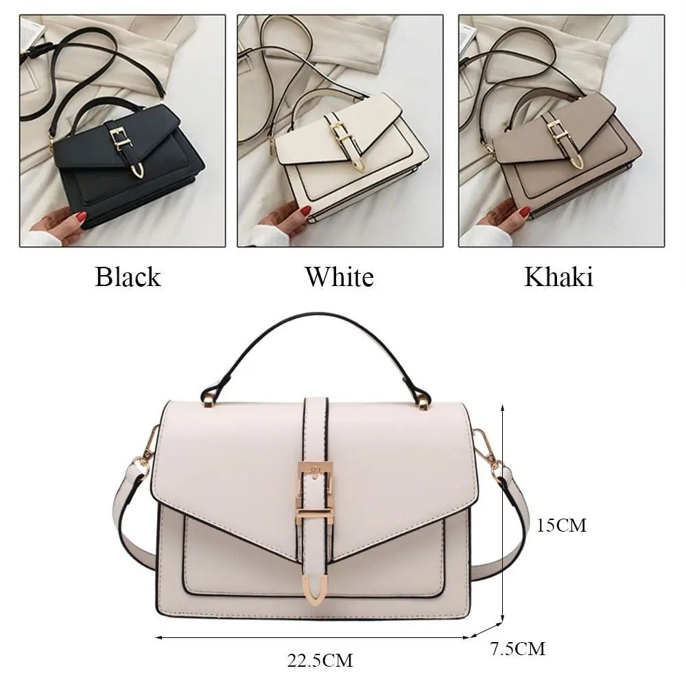 Elva Buckle Crossbody Bag