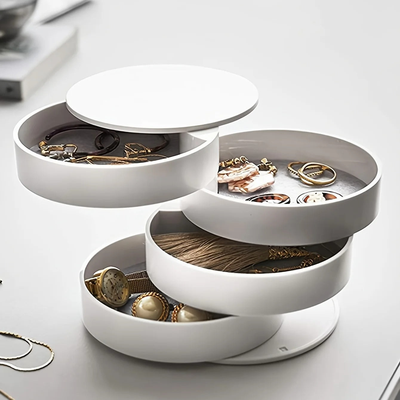 Halo Stack Jewelry Box