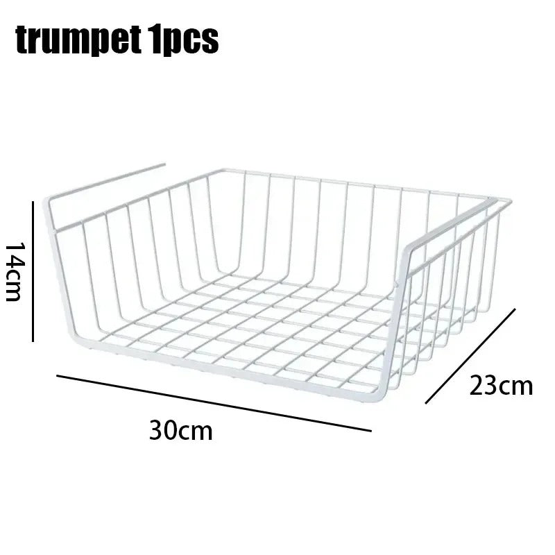 Clamp-On Under Storage Rack