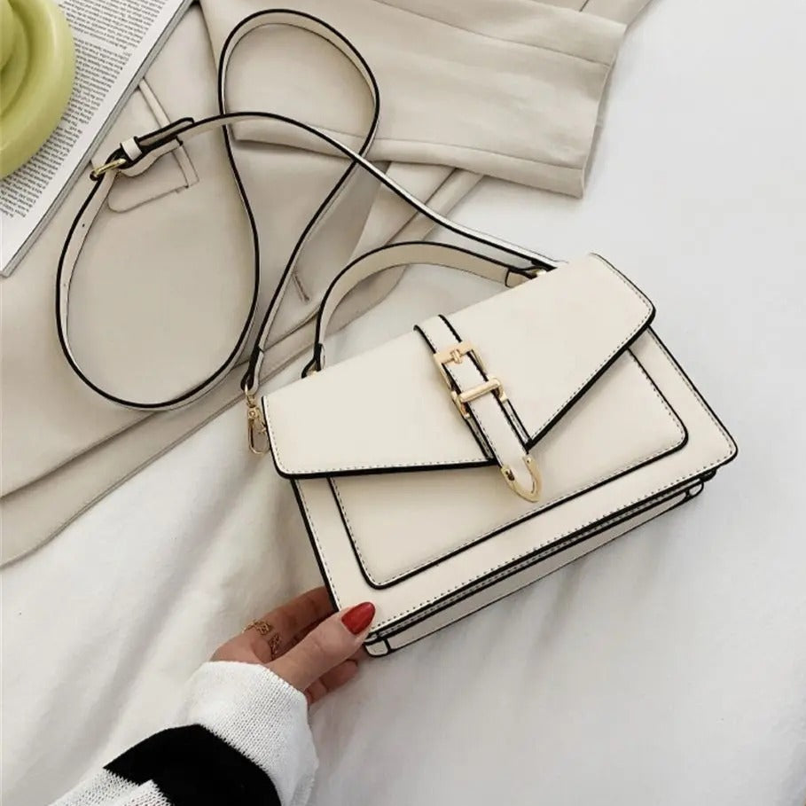 Elva Buckle Crossbody Bag
