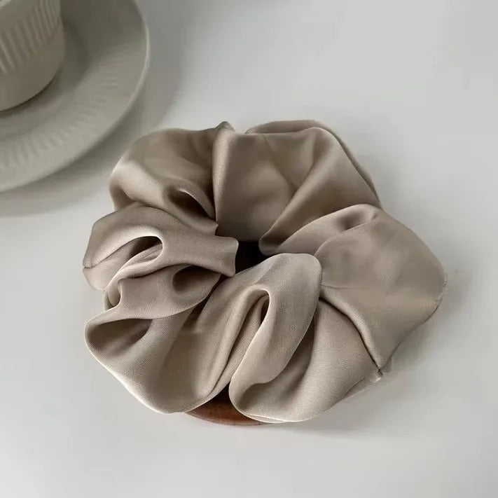 Silk Bloom Scrunchies