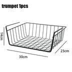 Clamp-On Under Storage Rack