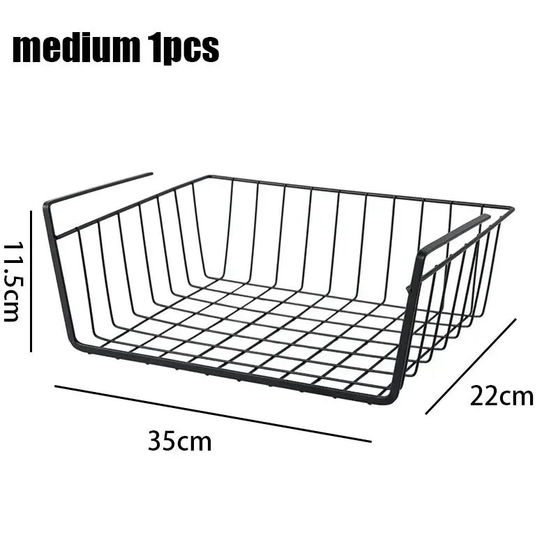 Clamp-On Under Storage Rack